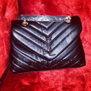 Vegan Leather Puffer Shoulder Bag